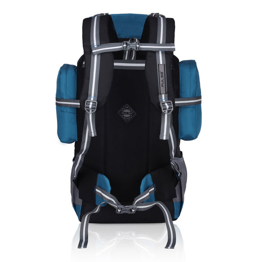 Pulse 75 Litre Trekking Backpack | Large Capacity Hiking & Camping Bag with Hip Belt, Padded Back Support & Water Bottle Pocket | Travel & Mountaineering Backpack