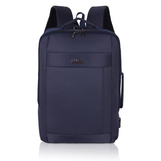 Pulse Premium Laptop Backpack for Men & Women – 18 Inch Travel Backpack with Padded Laptop Compartment, USB Charging Port, Ergonomic Back Support & Multiple Compartments