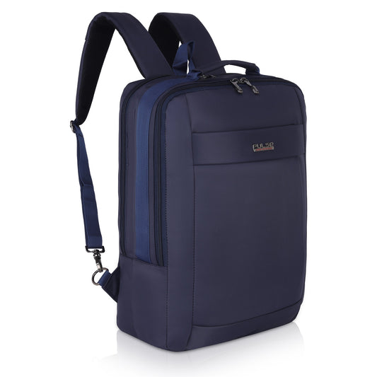 Pulse Premium Laptop Backpack for Men & Women – 18 Inch Travel Backpack with Padded Laptop Compartment, USB Charging Port, Ergonomic Back Support & Multiple Compartments