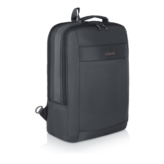 Pulse Premium Laptop Backpack for Men & Women – 18 Inch Travel Backpack with Padded Laptop Compartment, USB Charging Port, Ergonomic Back Support & Multiple Compartments