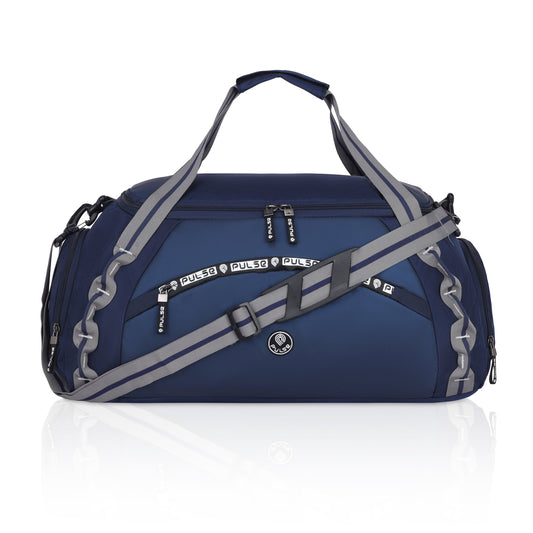 Pulse Large Travel Duffel Bag for Men & Women | 23 Inch Gym & Weekend Travel Bag with Detachable Shoulder Strap, Spacious Main Compartment & Quick Access Pockets