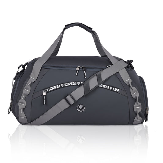 Pulse Large Travel Duffel Bag for Men & Women | 23 Inch Gym & Weekend Travel Bag with Detachable Shoulder Strap, Spacious Main Compartment & Quick Access Pockets
