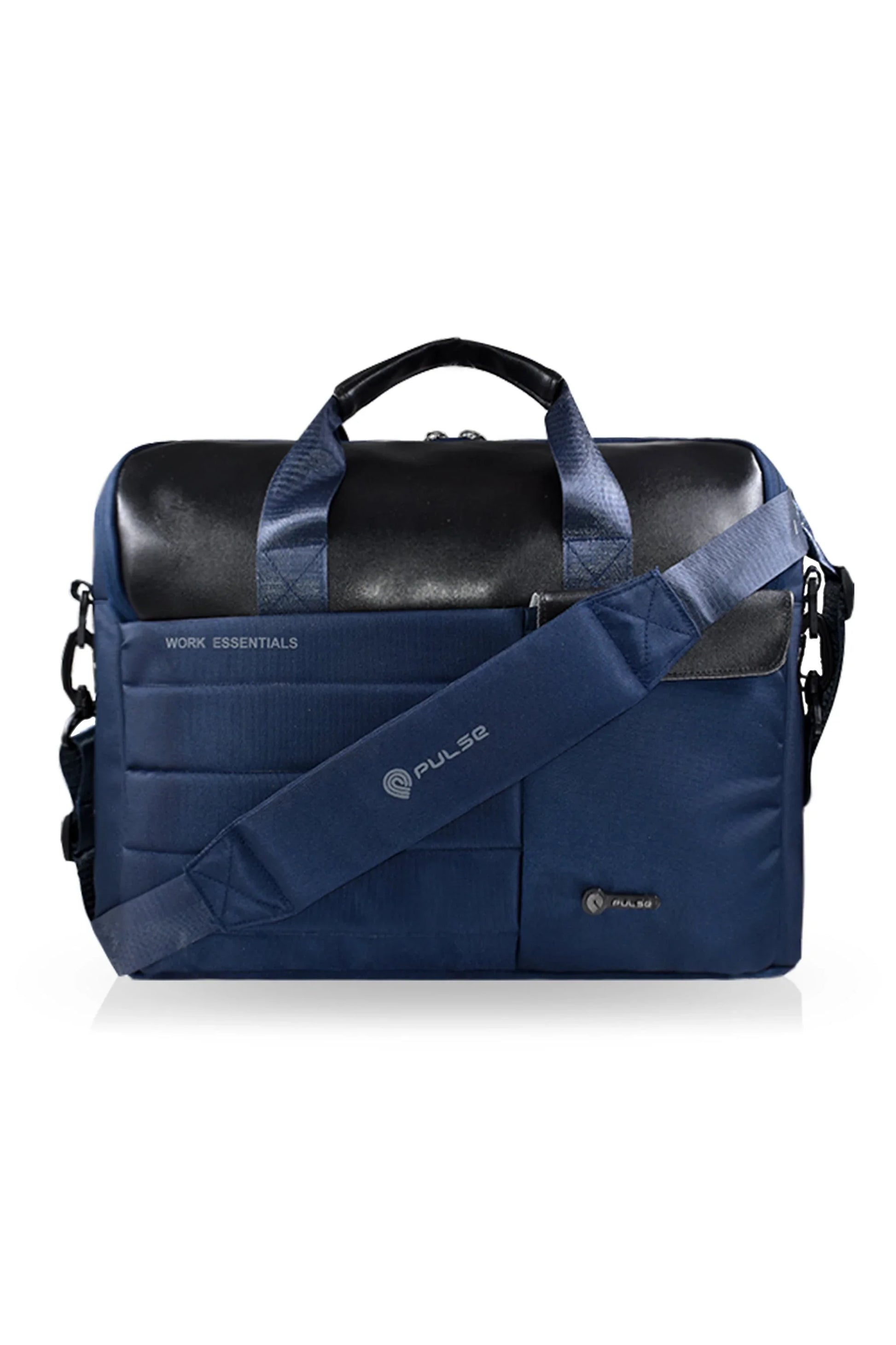 Pulse 16 Inch Laptop Messenger Bag for Men – Water Resistant Office Shoulder Bag with Dedicated Laptop Compartment - PULSE  BAGS
