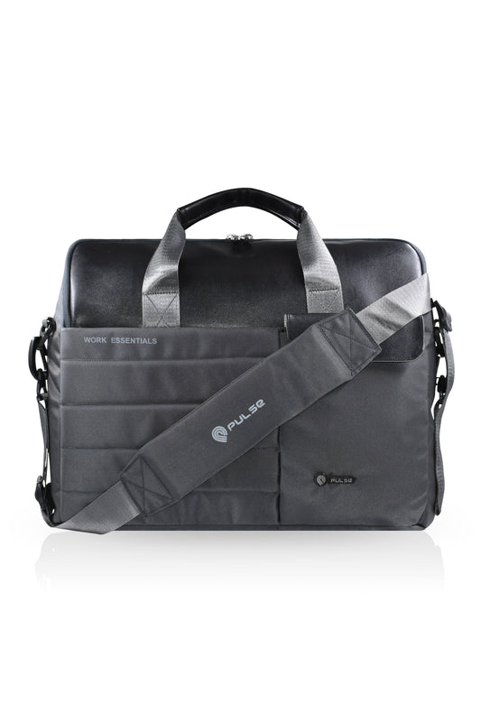 Pulse 16 Inch Laptop Messenger Bag for Men – Water Resistant Office Shoulder Bag with Dedicated Laptop Compartment