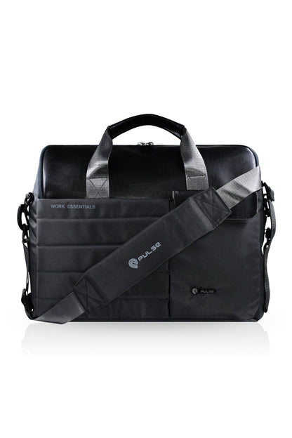 Pulse 16 Inch Laptop Messenger Bag for Men – Water Resistant Office Shoulder Bag with Dedicated Laptop Compartment - PULSE  BAGS