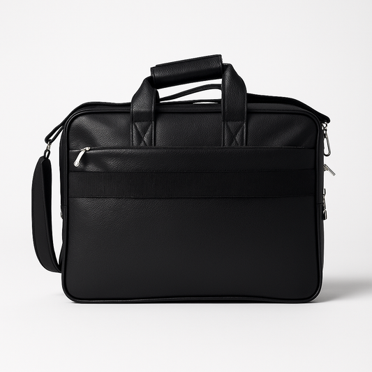Leather File Bag – Organize in Style MN - 1093