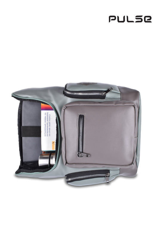 Pulse Premium Laptop Backpack for Men & Women | 15.6 Inch Laptop Sleeve, Multi-Compartment College & Office Bag with Bottle Pocket & Padded Back Support