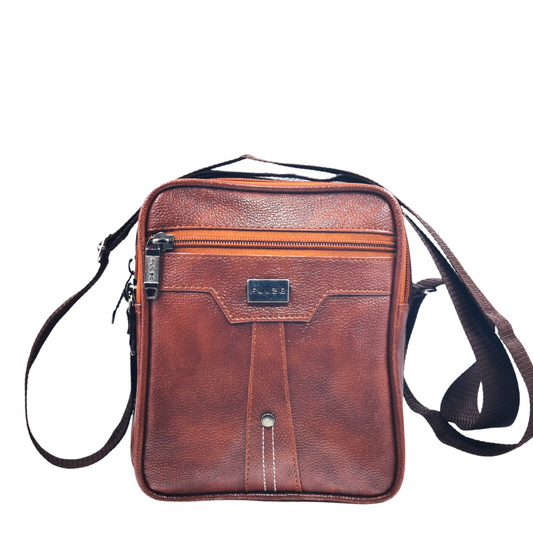 Crossbody Sling Bag - Premium Leather MN - 3039-2 - Pulse Bags