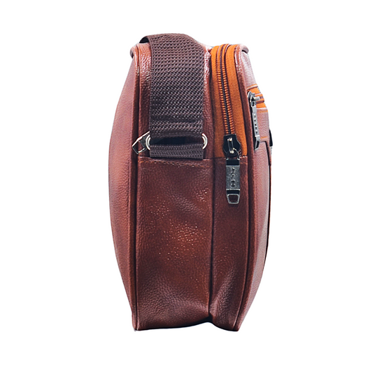 Crossbody Sling Bag - Premium Leather MN - 3039-2 - Pulse Bags