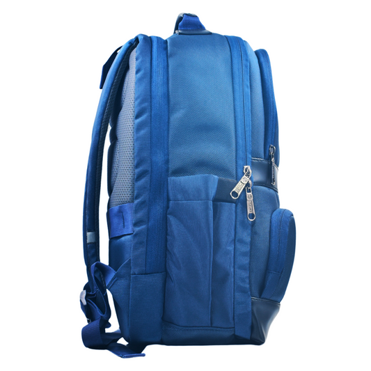 Pulse Blue Laptop Backpack | Stylish School, College & Office Bag MN - 2797