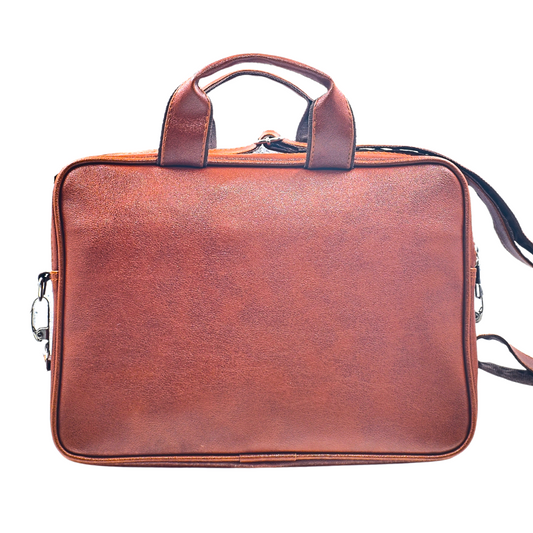 Pulse Premium Leatherette Laptop Office Bag – Elegant & Durable MN-1103 - Pulse Bags