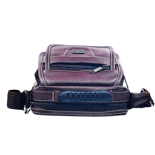 Pulse Premium Leatherette Crossbody Shoulder Bag for Men – Multi-Pocket, Durable & Stylish - Pulse Bags