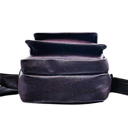 Pulse Premium Leatherette Crossbody Shoulder Bag for Men – Multi-Pocket, Durable & Stylish - Pulse Bags