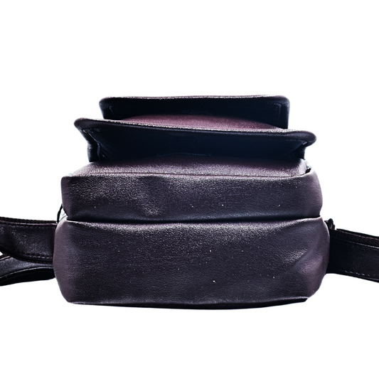 Pulse Premium Leatherette Crossbody Shoulder Bag for Men – Multi-Pocket, Durable & Stylish - Pulse Bags