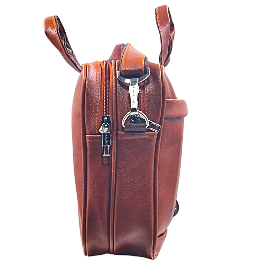Pulse Premium Leatherette Laptop Office Bag – Elegant & Durable MN-1103 - Pulse Bags