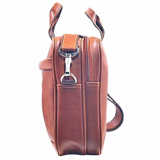 Pulse Premium Leatherette Laptop Office Bag – Elegant & Durable MN-1103 - Pulse Bags