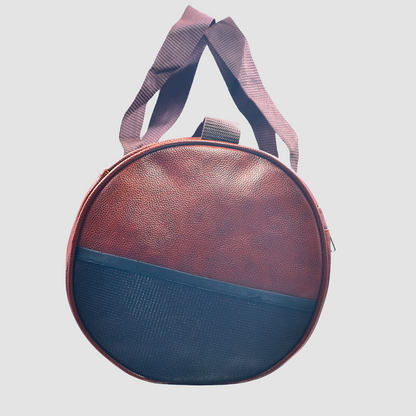 Pulse Leather Gym & Travel Duffel Bag | Stylish Sports & Fitness Bag (Tan, Brown, Black) MN - 0079