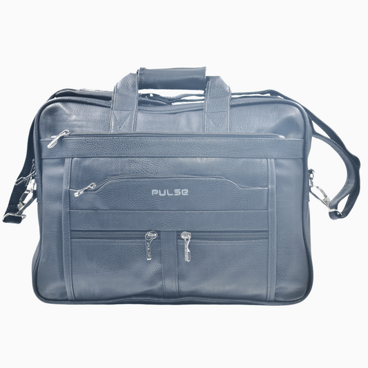 Pulse Brown Leather Office Laptop Bag | Stylish Business Messenger Bag MN- 1021