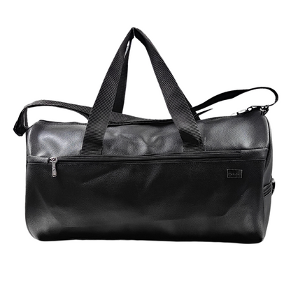 Pulse Leather Gym & Travel Duffel Bag | Stylish Sports & Fitness Bag (Tan, Brown, Black) MN - 0079