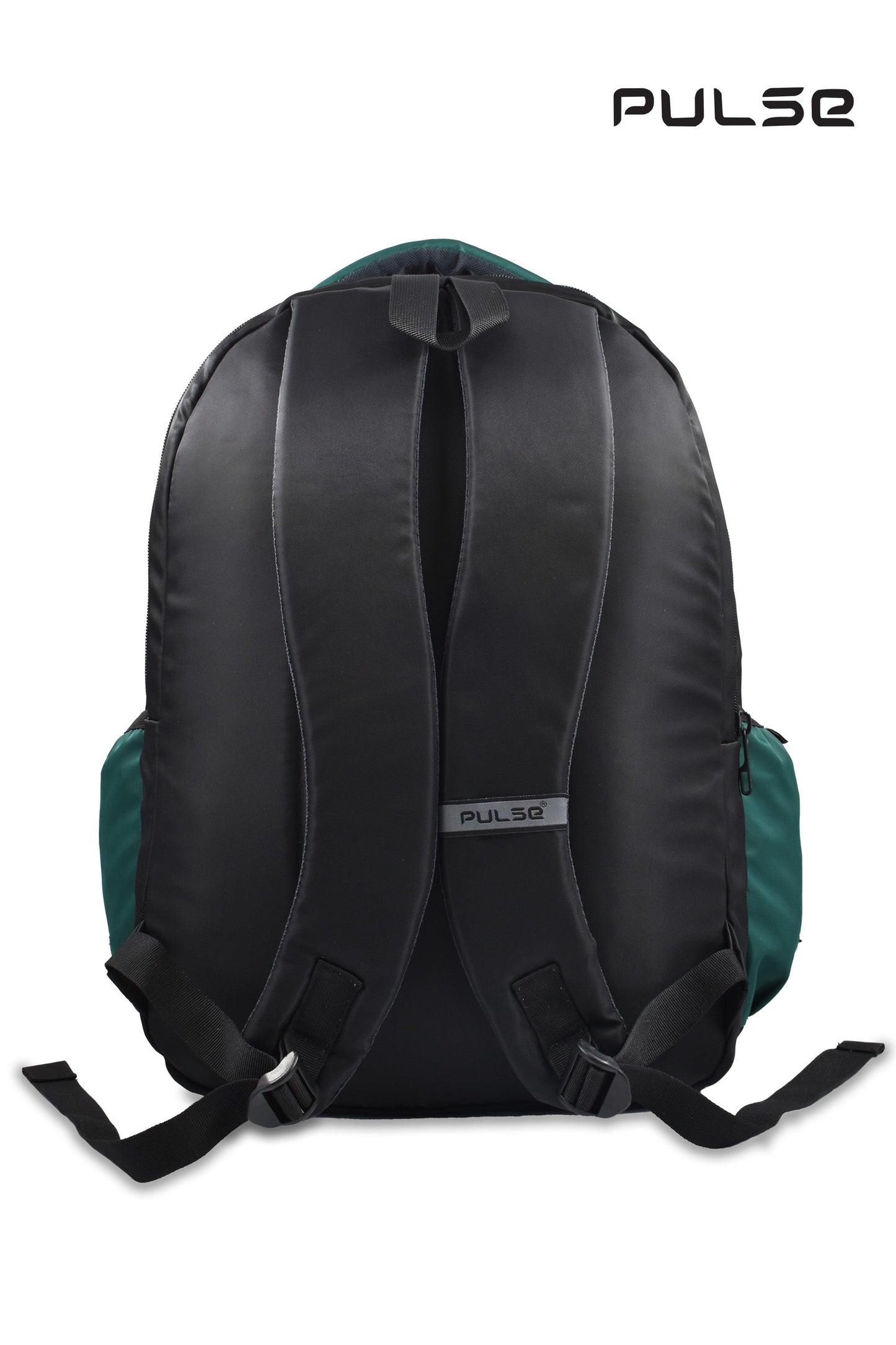 pulse water resistant laptop backpack for men & women | 18 inch lightweight travel bag with dual zipper & multiple compartments