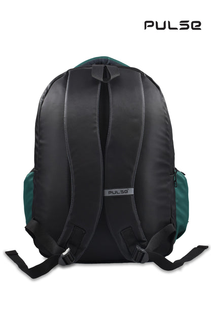 Pulse Water Resistant Laptop Backpack for Men & Women | 18 Inch Lightweight Travel Bag with Dual Zipper & Multiple Compartments