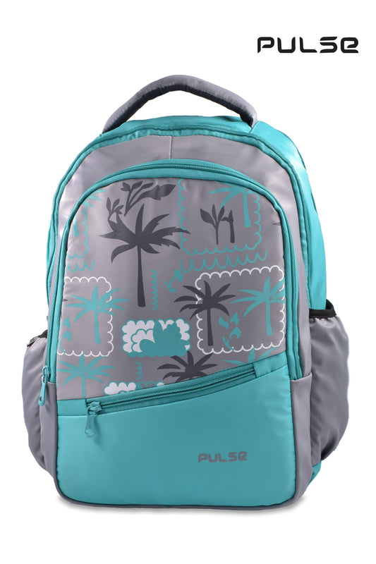 Pulse 18 Inch Water Resistant School Backpack | Kids School Bag with Dual Zipper, Bottle Pocket & Adjustable Straps | Lightweight Travel & Tuition Backpack