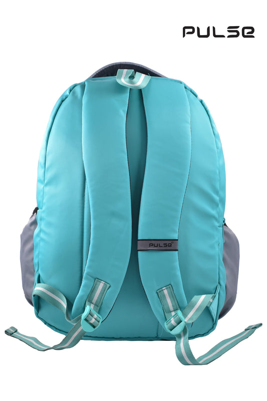 Pulse 18 Inch Water Resistant School Backpack | Kids School Bag with Dual Zipper, Bottle Pocket & Adjustable Straps | Lightweight Travel & Tuition Backpack