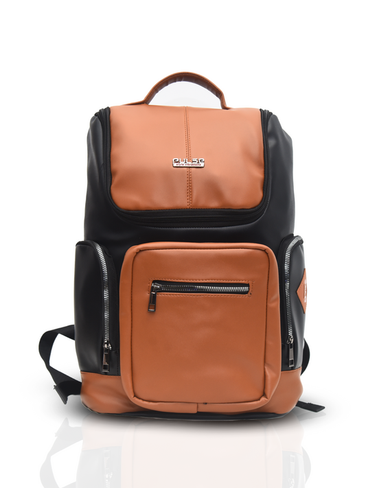 Pulse Premium Laptop Backpack for Men & Women | 15.6 Inch Laptop Sleeve, Multi-Compartment College & Office Bag with Bottle Pocket & Padded Back Support